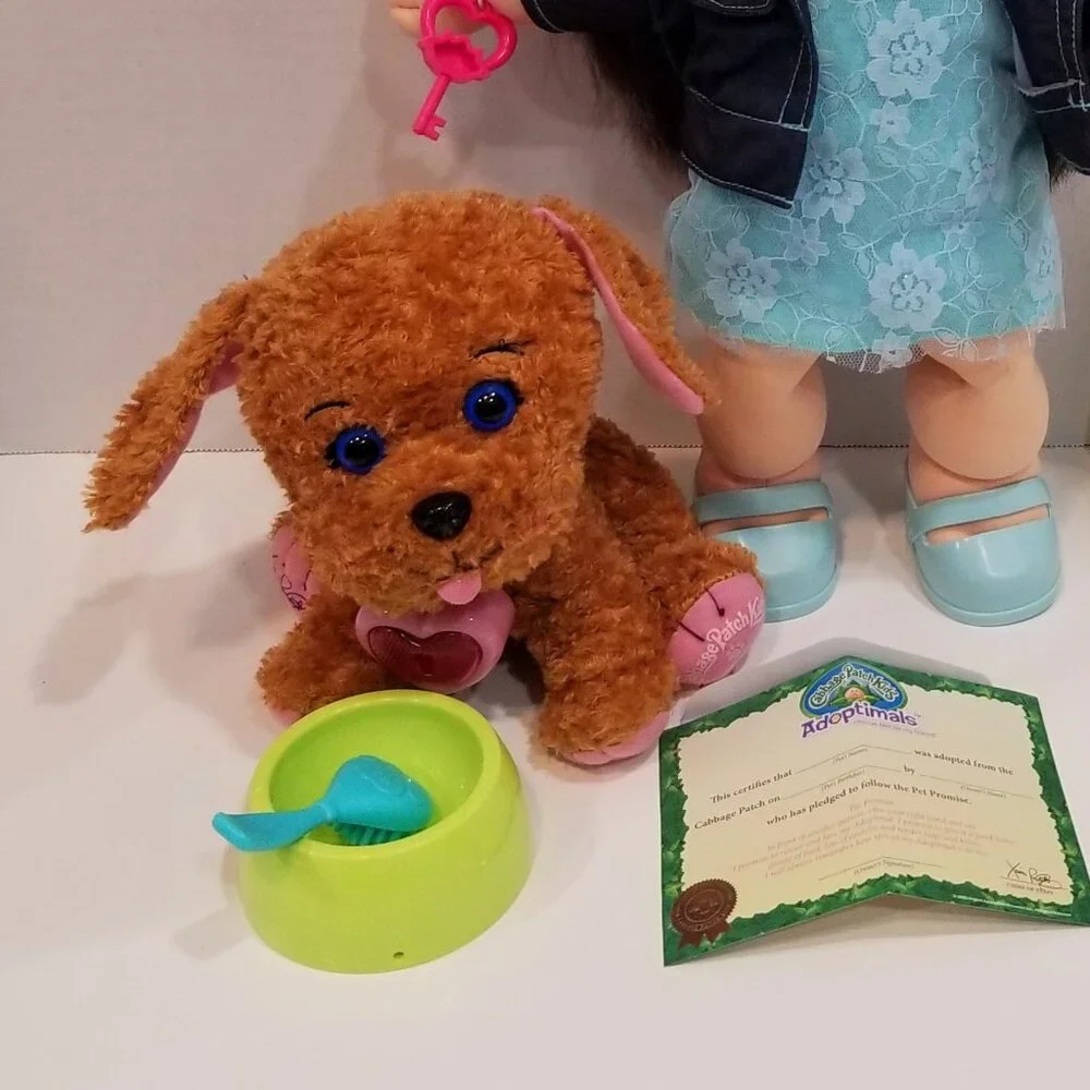 Cabbage Patch Doll and Labradoodle Puppy Adoptimal, EUC - Picture 8 of 13